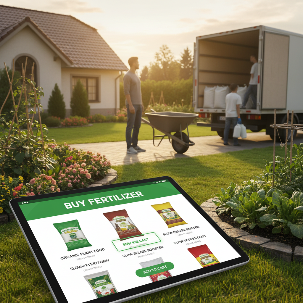 Top 5 Benefits of Buying Fertilizer Online for Your Garden