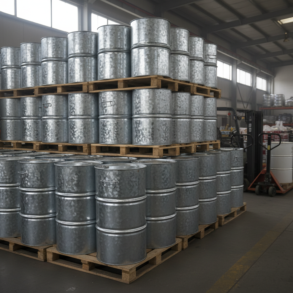 Top 5 Benefits of Using Galvanized Iron Drums for Storage and Transport