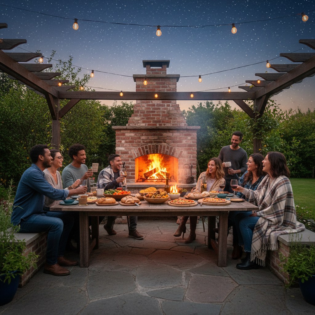 Why You Need an Outdoor Fireplace Oven for Your Backyard Gatherings