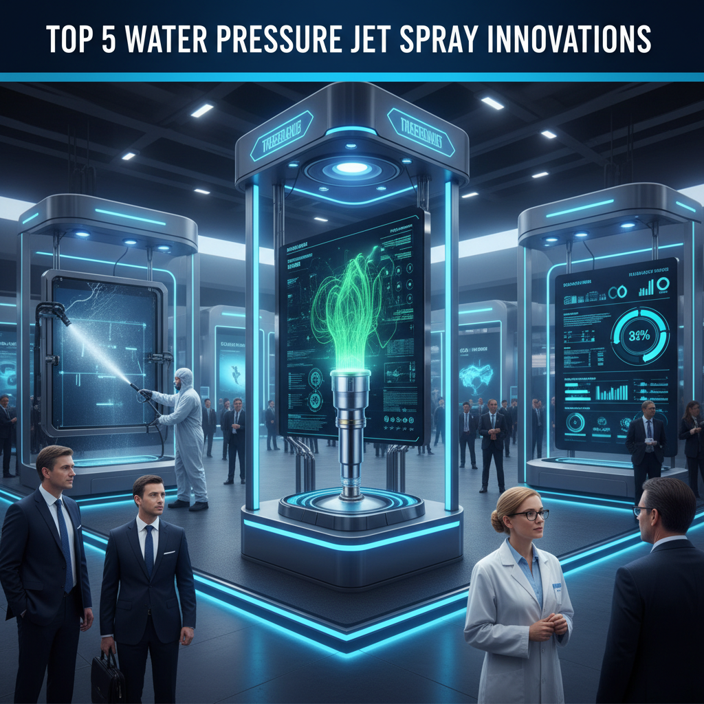 Top 5 Water Pressure Jet Spray Innovations You Need to Know in 2025