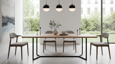 10 Essential Tips for Choosing the Perfect Modern Dining Table for Your Home
