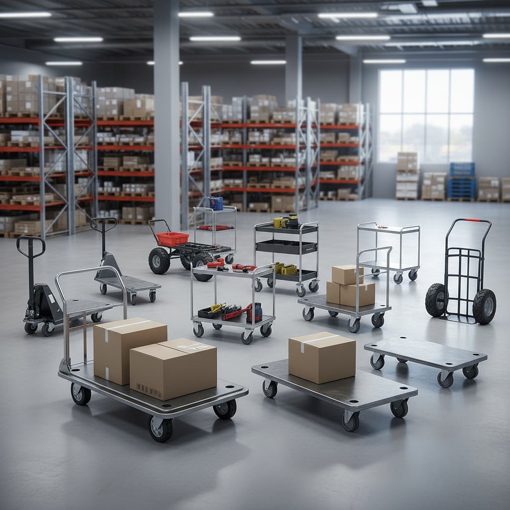 Top 10 Caster Trolleys for Effortless Mobility and Versatile Use