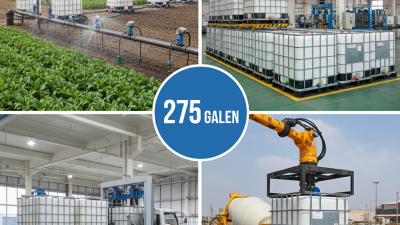 2025 Top 10 Uses for 275 Gallon IBC Tote Tanks You Need to Know