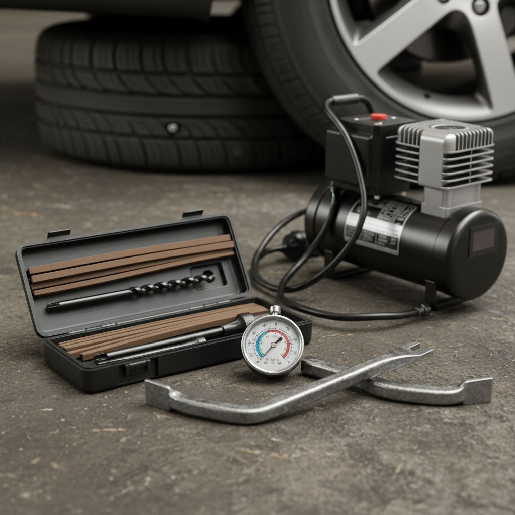 How to Easily Repair a Car Tyre Puncture: Step-by-Step Guide for Drivers