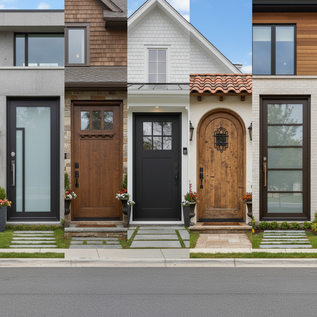 Top 10 Home Doors That Enhance Your Curb Appeal and Security