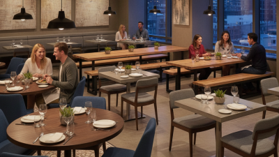 Why Choosing the Right Tables for Your Restaurant Can Boost Customer Satisfaction