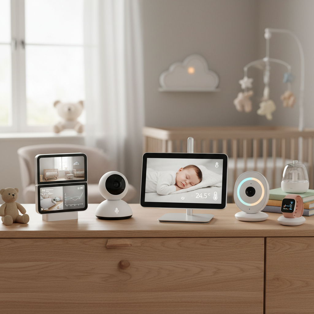 2025 Top 5 Baby Monitors for New Parents with Smart Features and Safety Ratings
