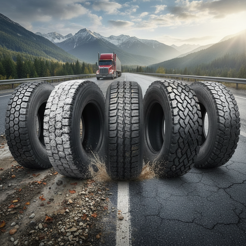 2025 Top 5 All Weather Truck Tires for Ultimate Performance and Safety