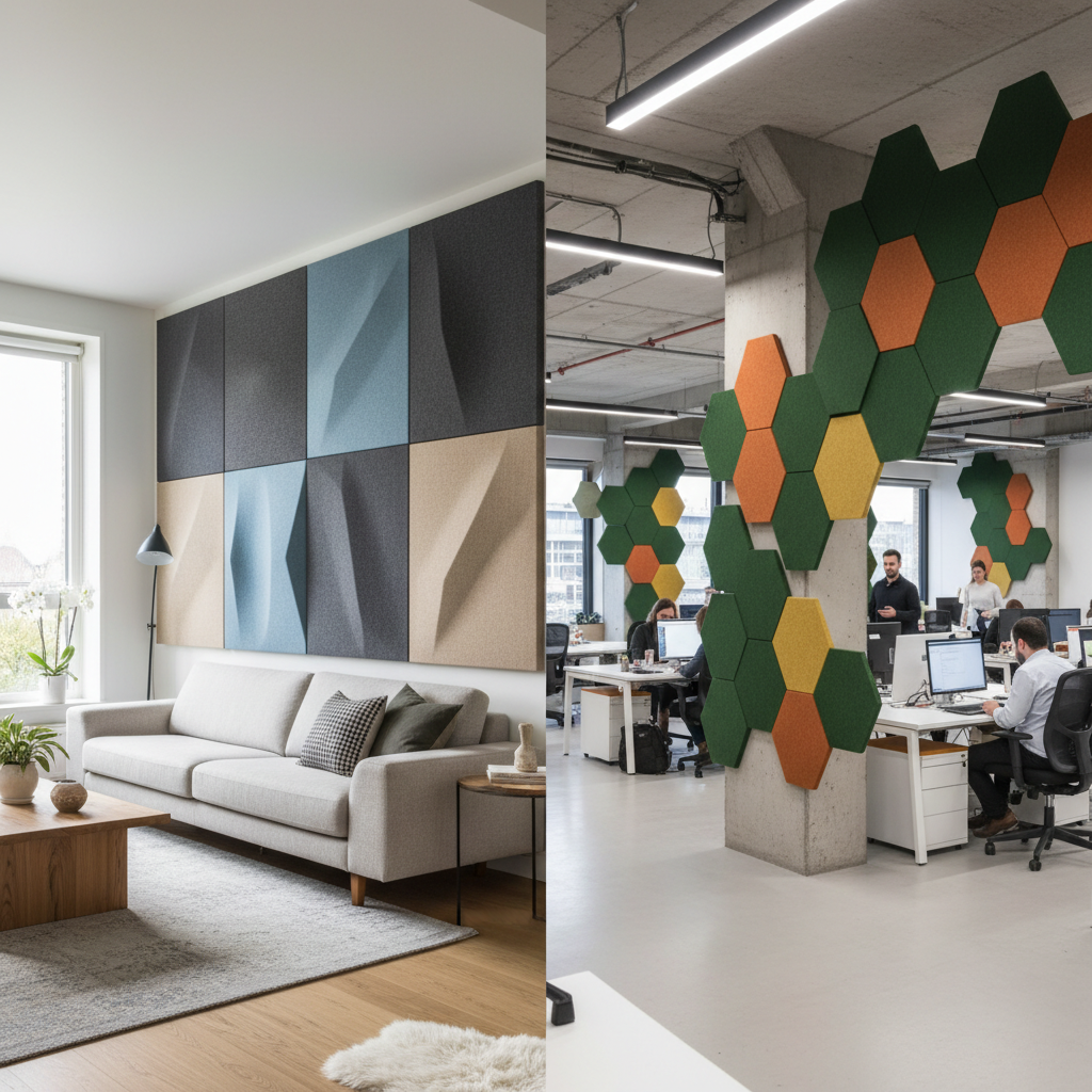 2025 Top Sound Absorbing Wall Panels for Enhanced Acoustics and Style