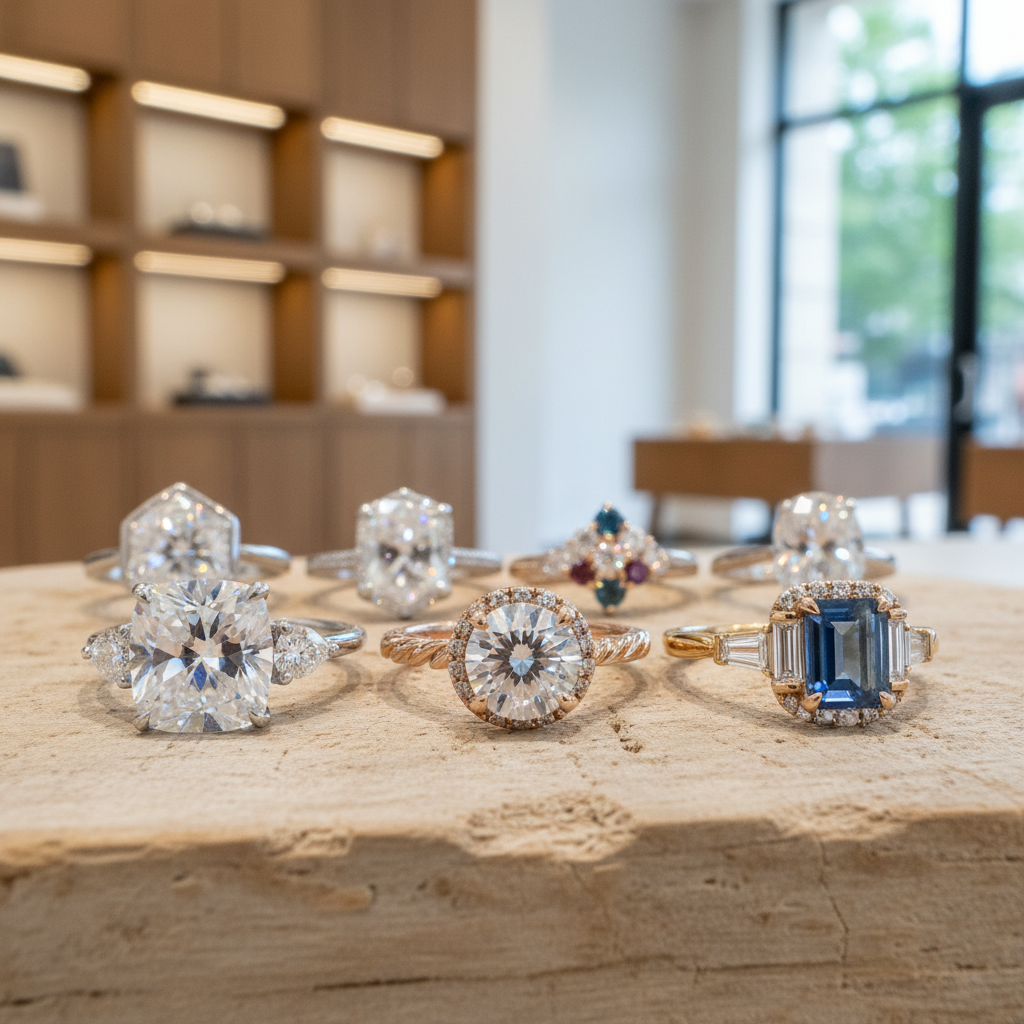 Top 10 Engagement Ring Websites for Unique and Affordable Choices