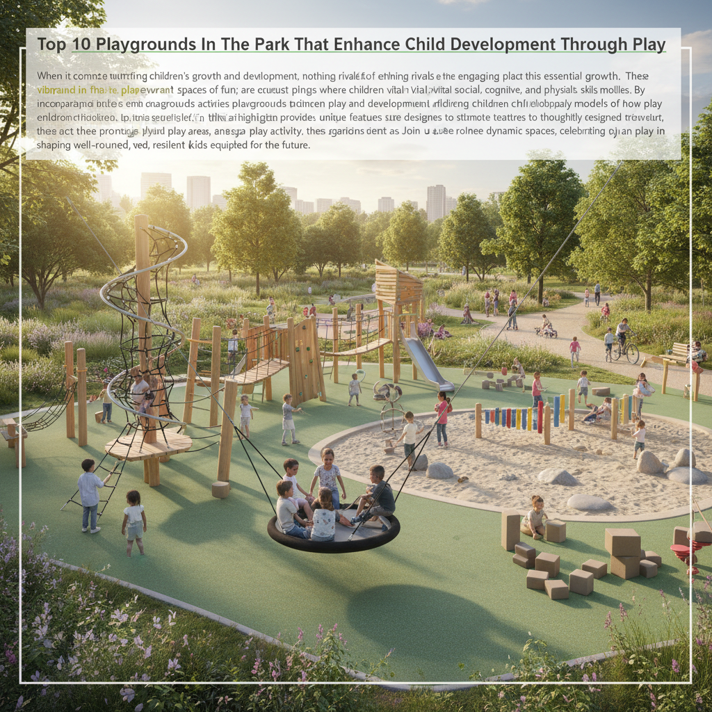 Top 10 Playgrounds In The Park That Enhance Child Development Through Play