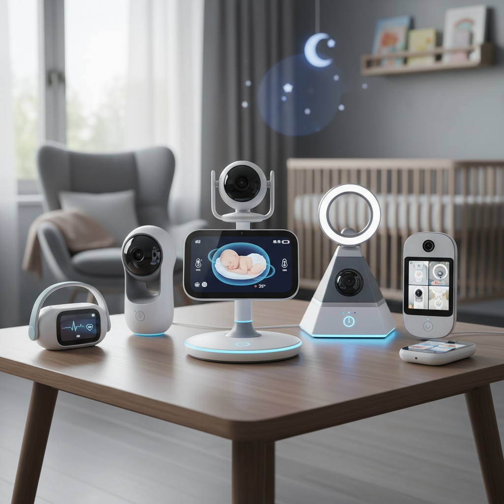 2025 Top 5 Baby Monitors for New Parents with Smart Features and Safety Ratings