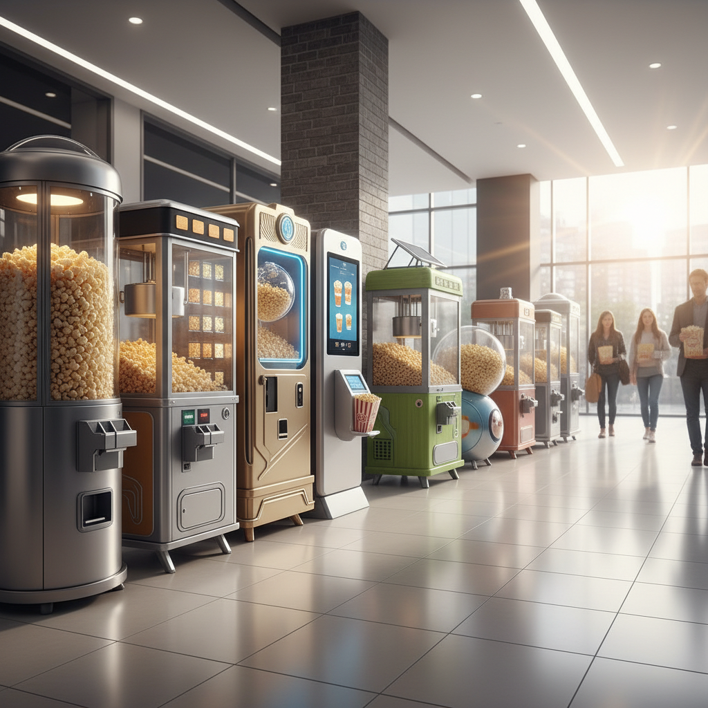 10 Best Popcorn Vending Machines for Easy Snacking and High Profits