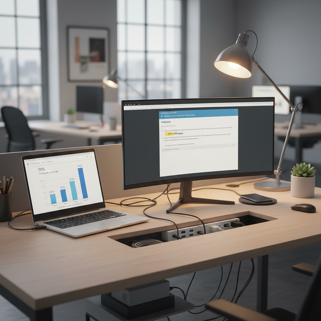 How to Choose the Best On Desk Power Solutions for Your Workspace Needs