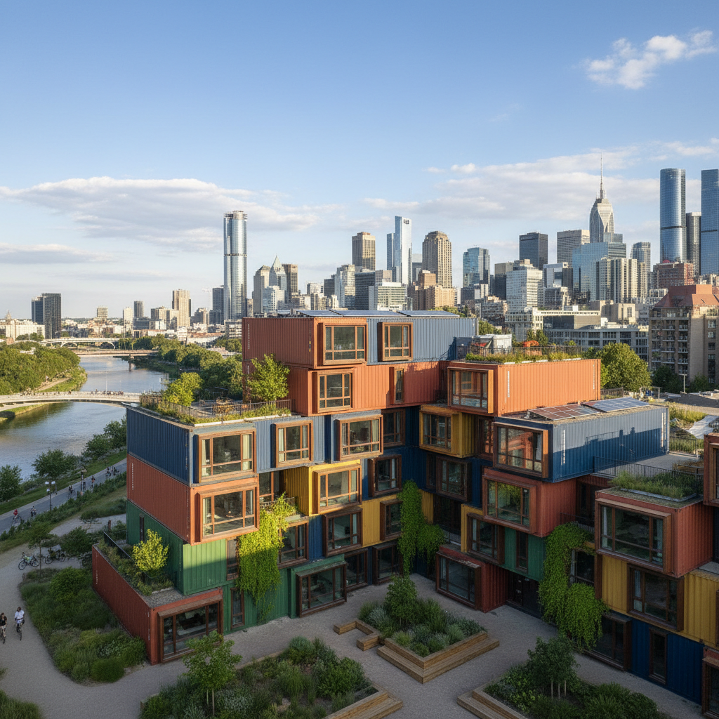 Why Cargo Container Construction is the Future of Sustainable Building?