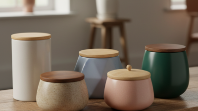 Top 5 Stylish Ceramic Jars With Wood Lids for Your Home Décor Needs