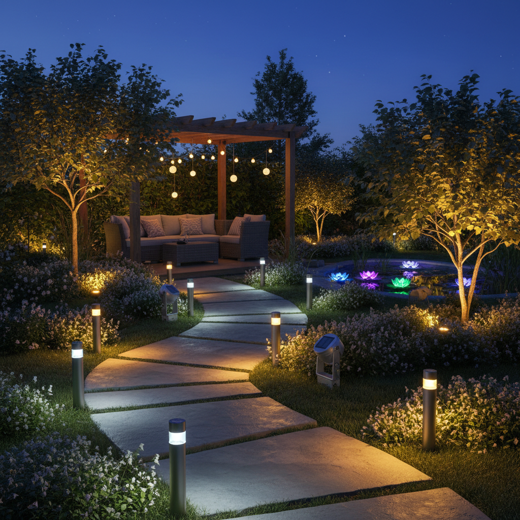 How to Choose the Best Garden Solar Lights for Your Outdoor Space