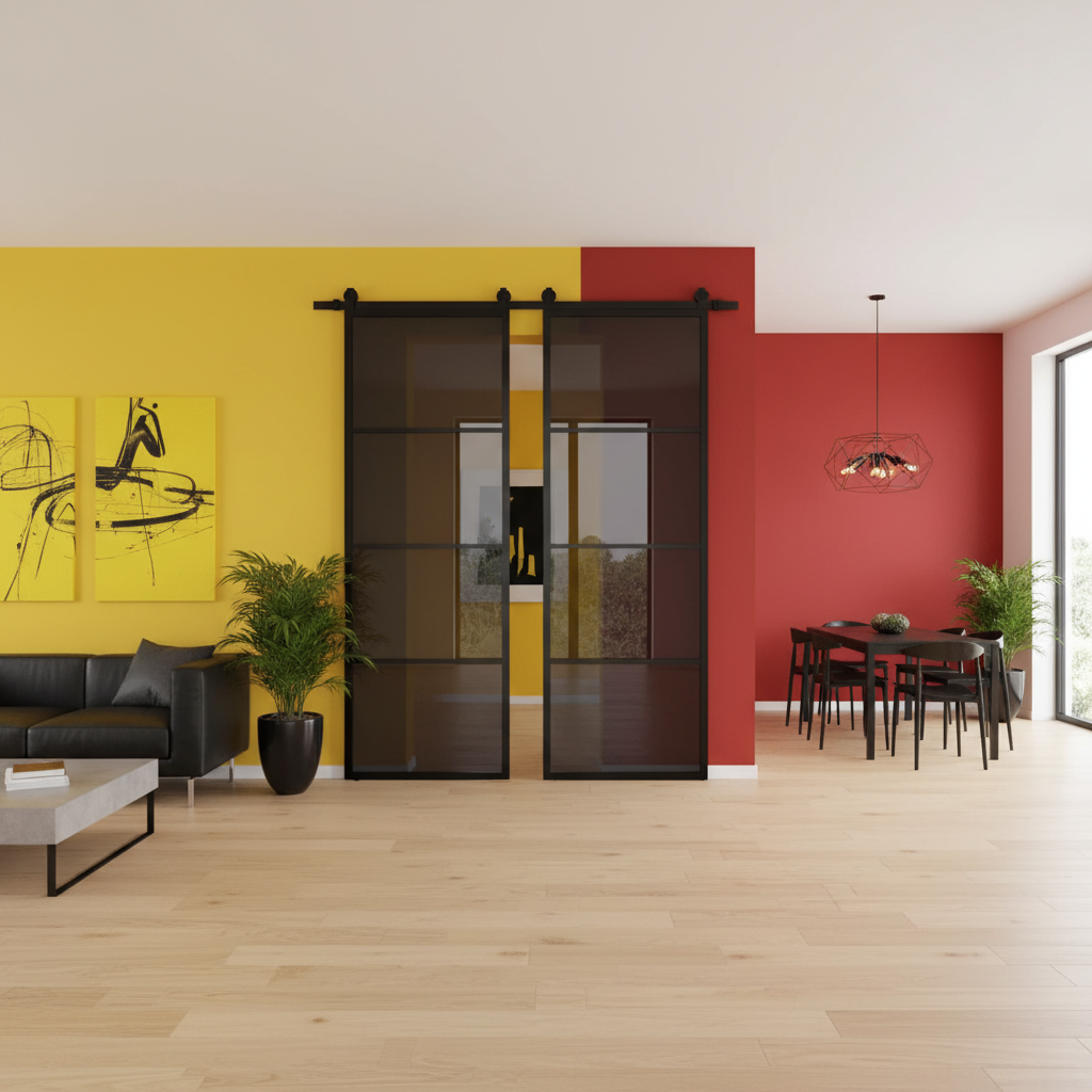 2025 Top 10 Black Sliding Door Trends for Modern Home Interiors