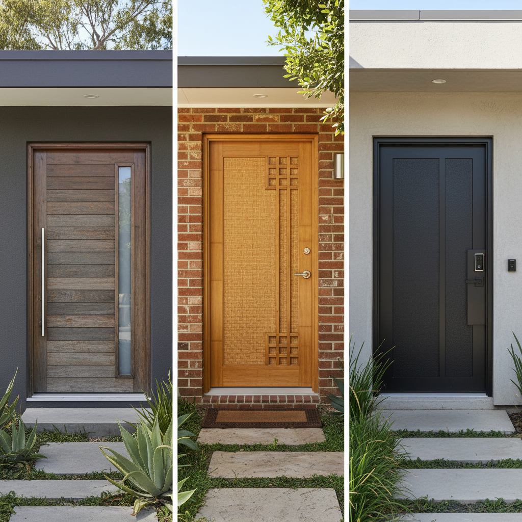 Top 5 Residential Front Doors That Enhance Curb Appeal and Security