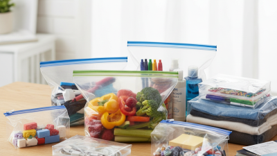 Top 7 Benefits of Using Slider Zipper Bags for Organization and Storage