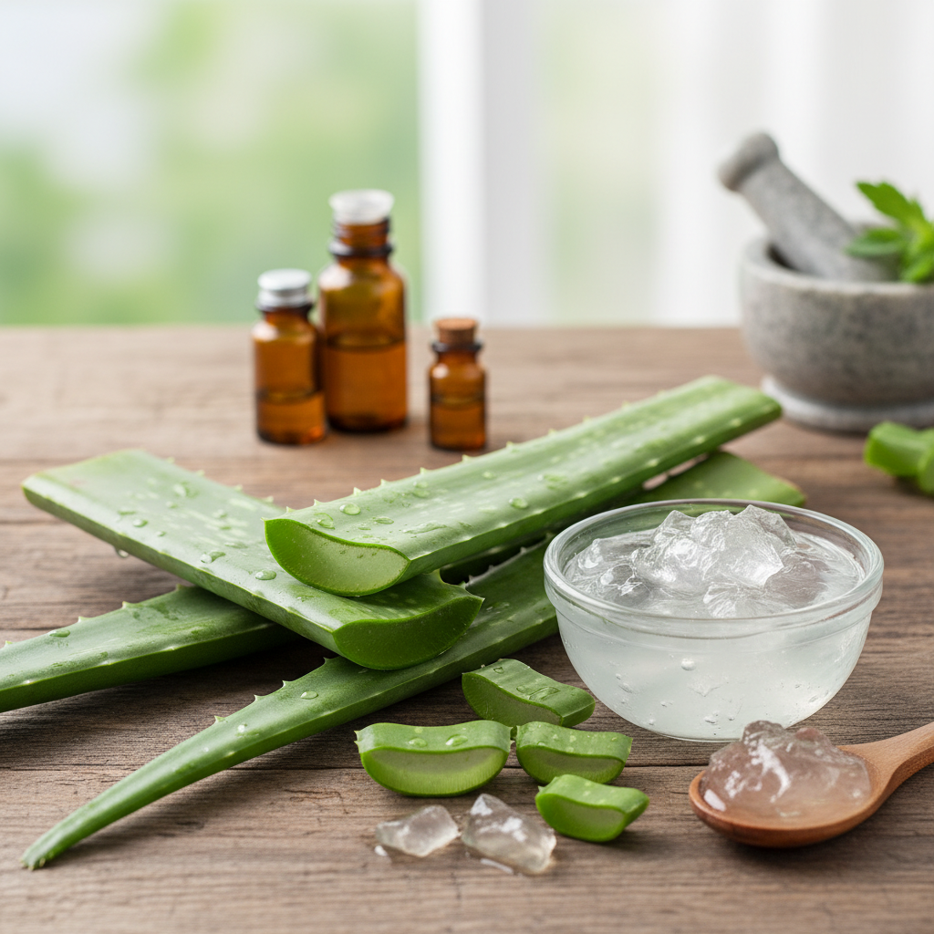 How to Use Natural Aloe Vera Leaf for Skin Care and Health Benefits