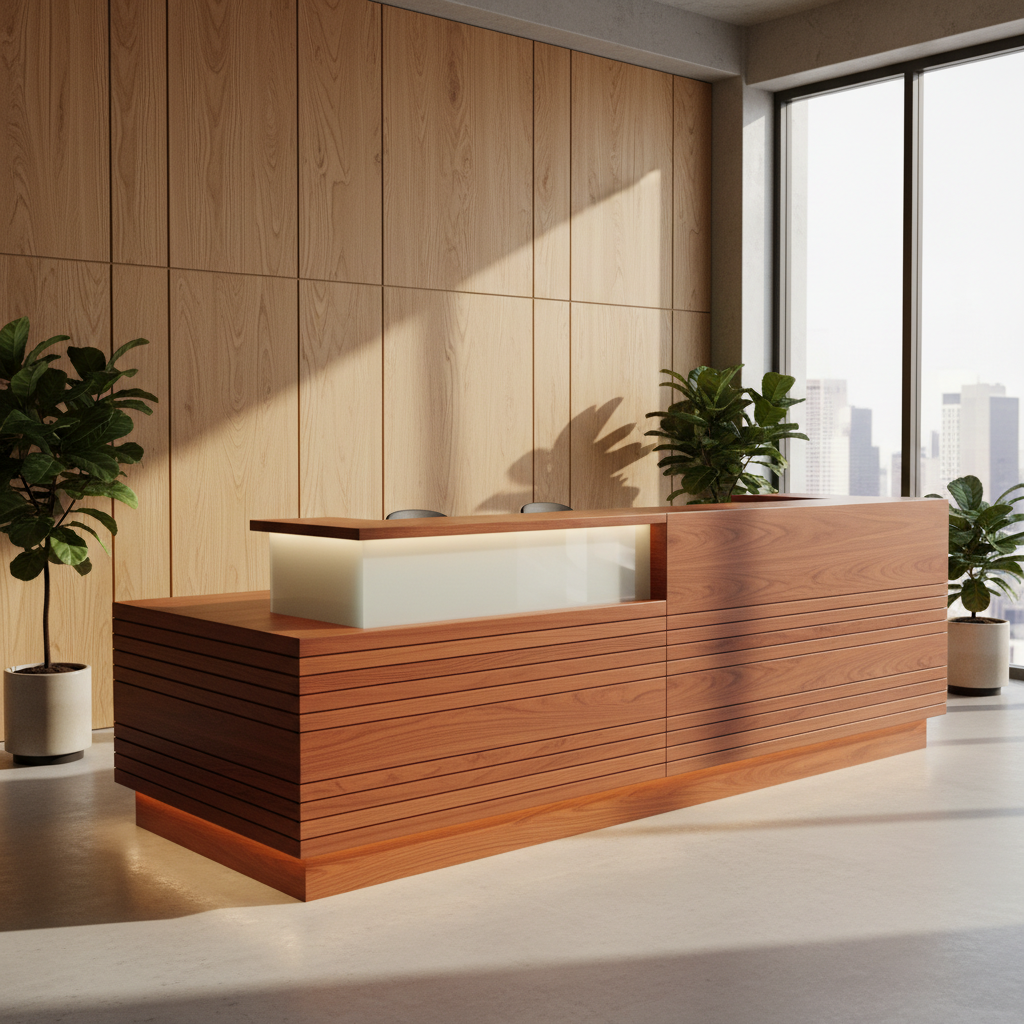 10 Essential Tips for Choosing the Perfect Wooden Reception Desk