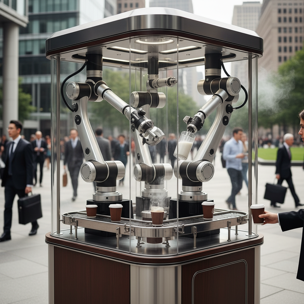 Why Robot Coffee Kiosk is the Future of Automated Coffee Experience