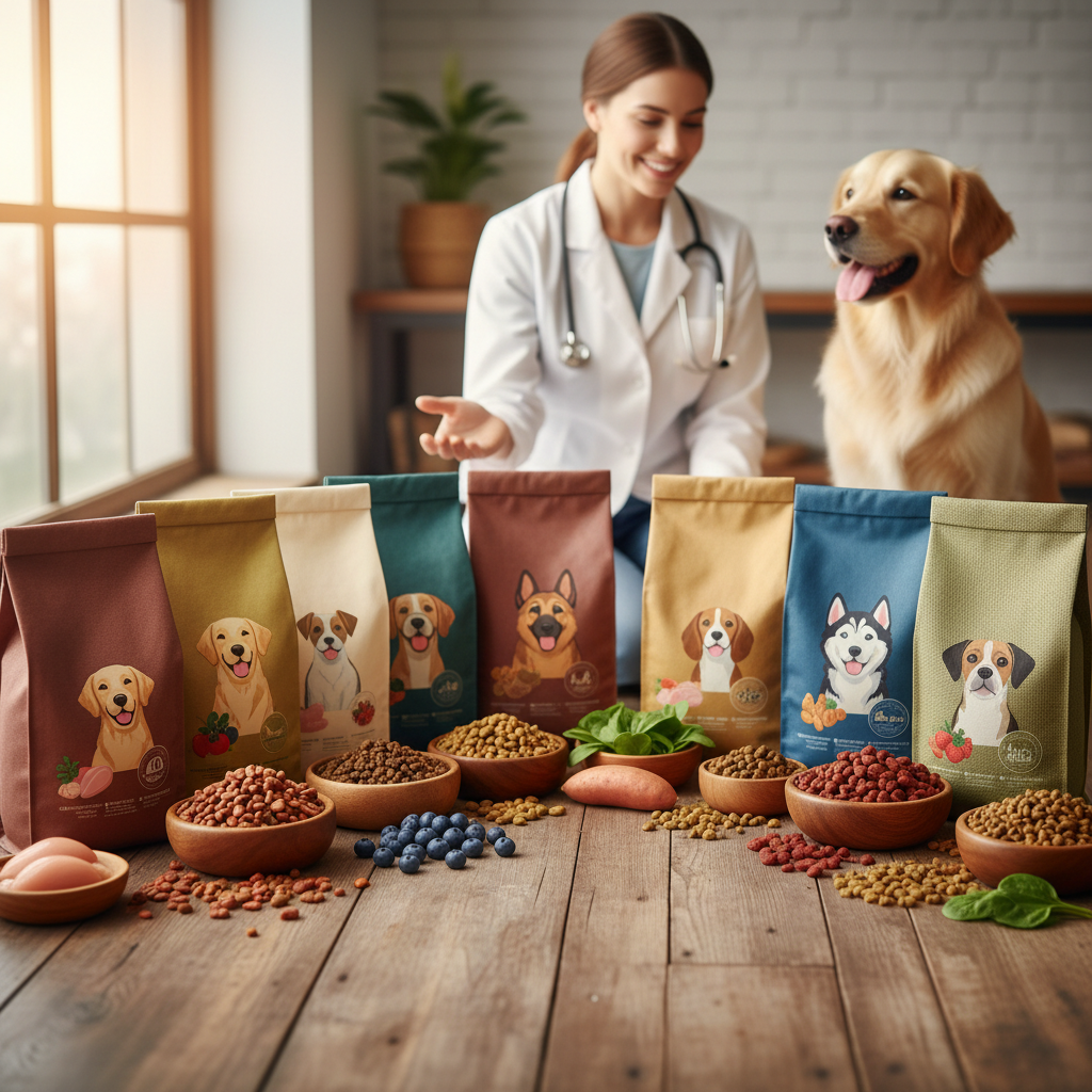 Top 10 Kibble Dog Foods Recommended by Veterinarians for Optimal Canine Health