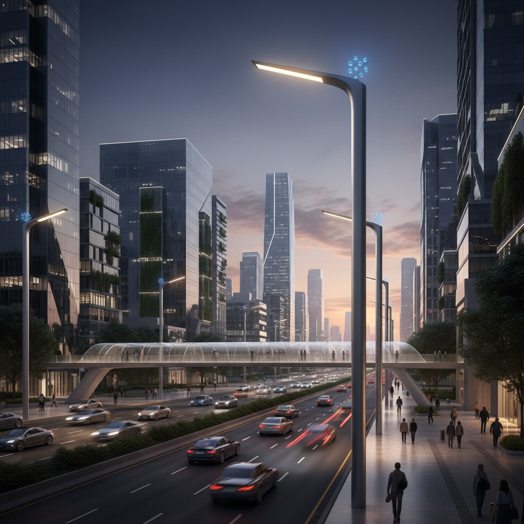 2025 Top 10 LED Light Poles Revolutionizing Urban Lighting Solutions