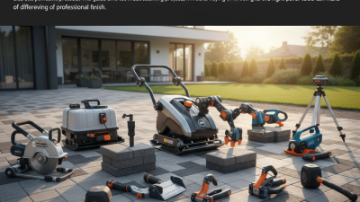 2025 How to Choose the Best Paver Tools for Your Next Project