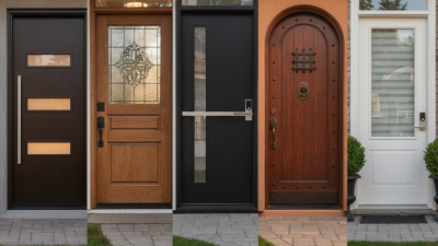 Top 5 Residential Front Doors That Enhance Curb Appeal and Security