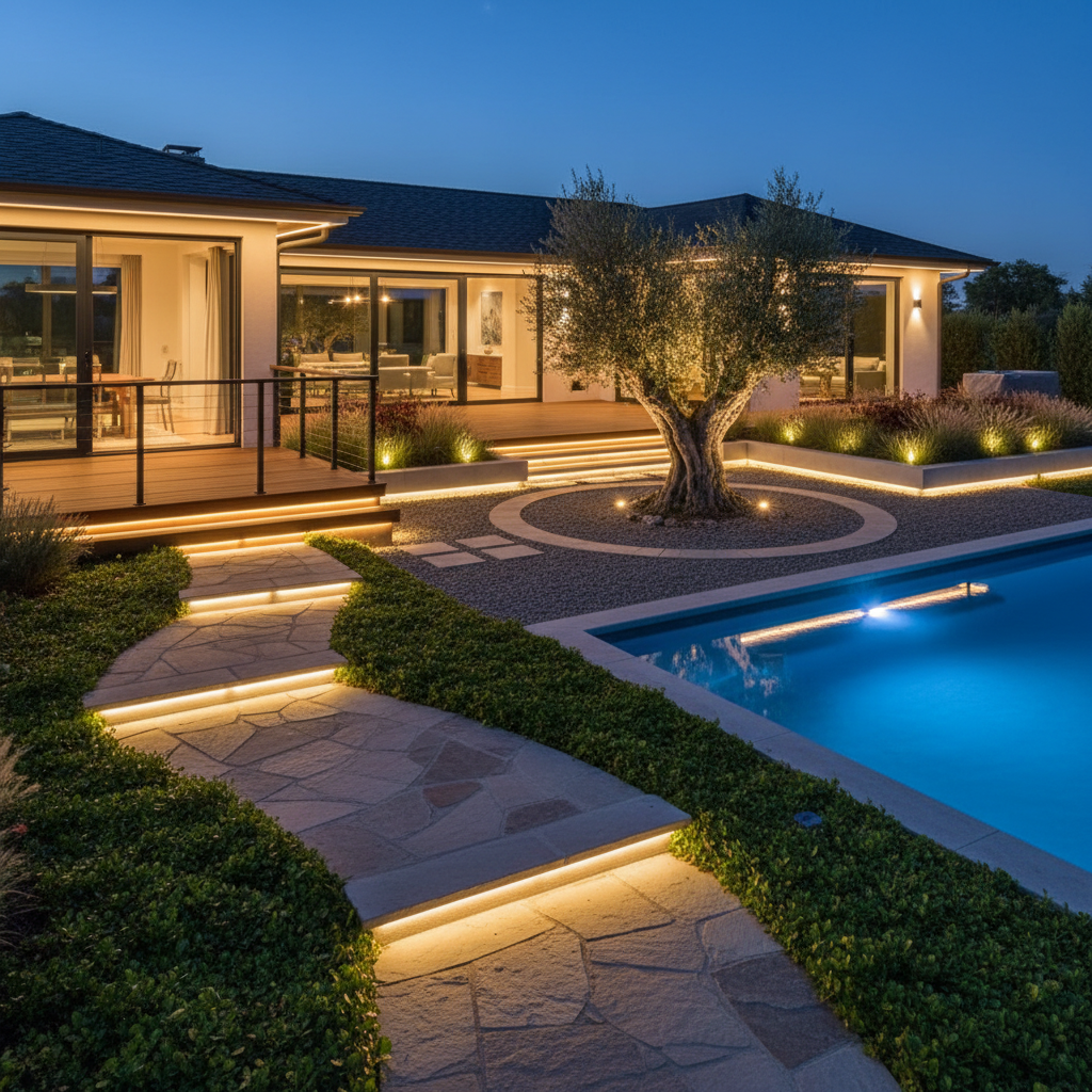 How to Choose the Best Outdoor Strip Lighting for Your Home Landscape Projects