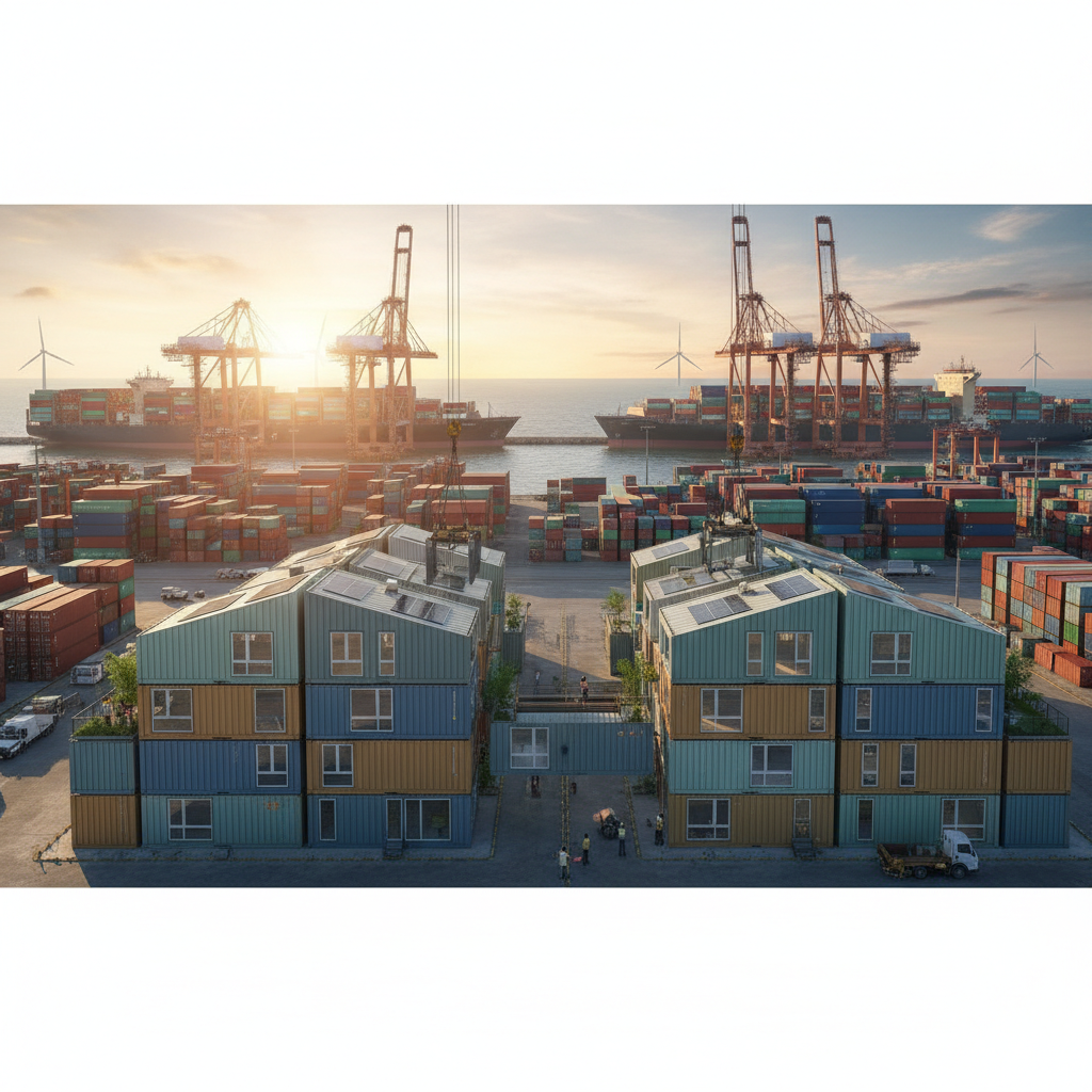Why Cargo Container Construction is the Future of Sustainable Building?