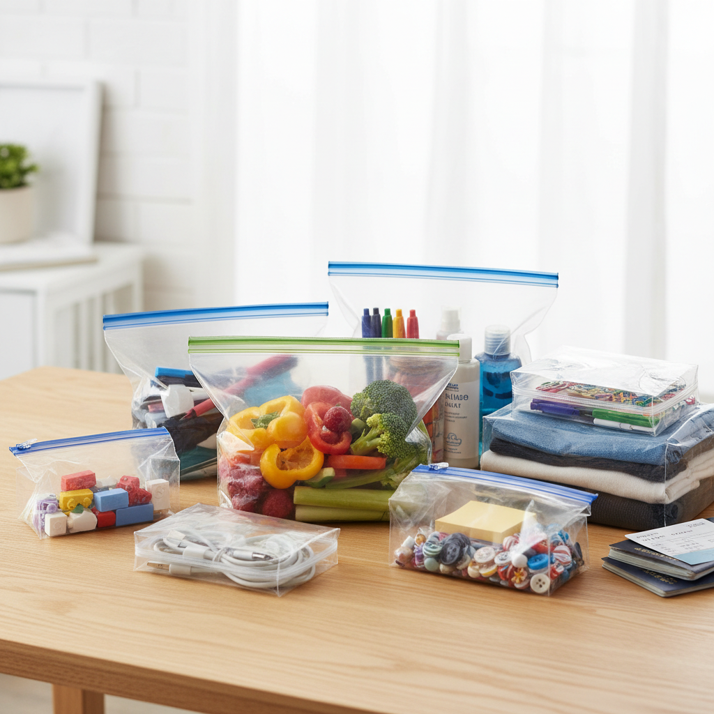 Top 7 Benefits of Using Slider Zipper Bags for Organization and Storage
