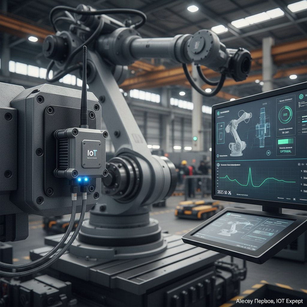 Датчик вибрации Iot как инновационное решение для промышленности Диптихов в 2023 году