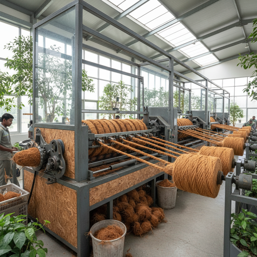 What is a Coir Spinning Machine and How Does It Work for Sustainable Products