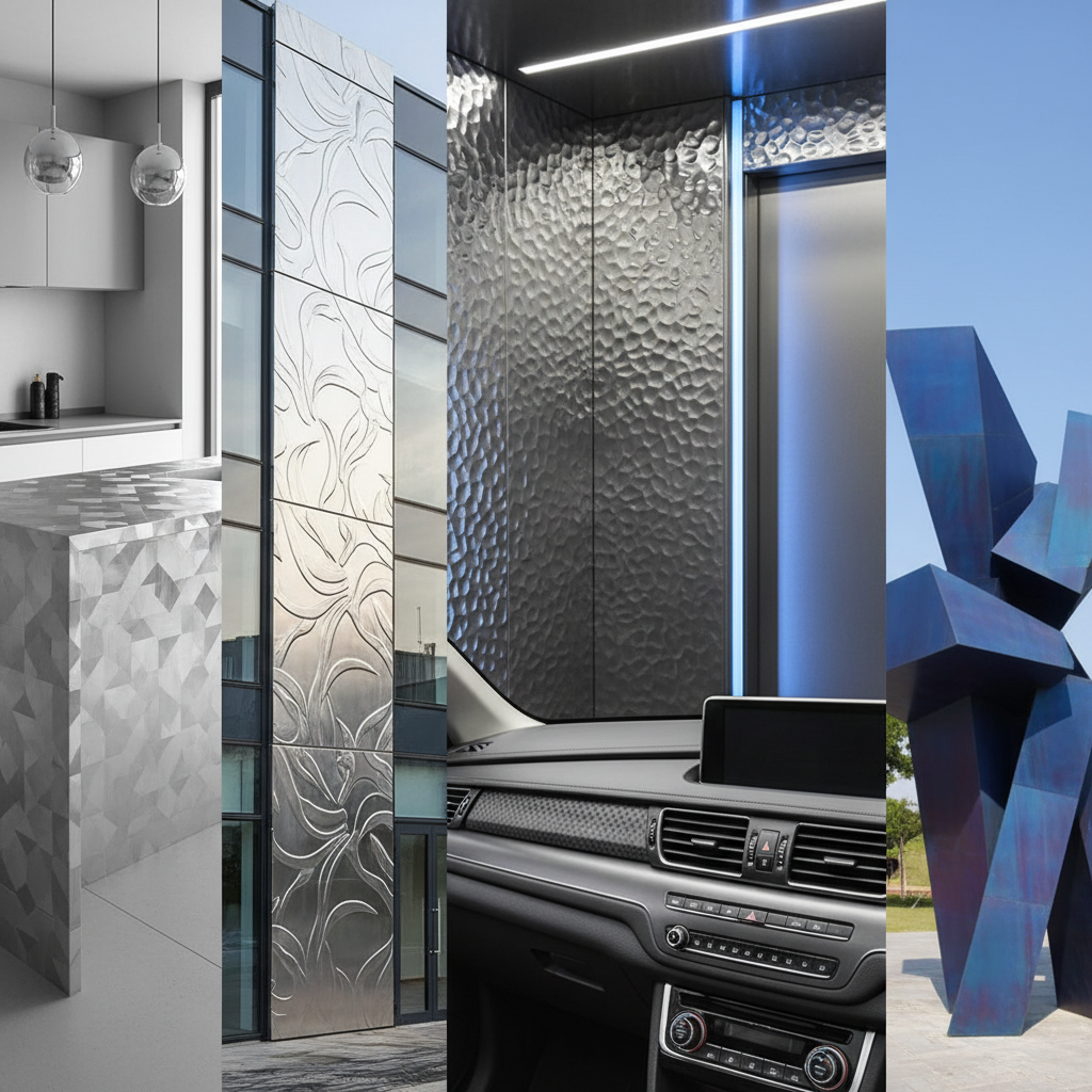 Декоративный топ из листьев из нержавеющей стали 5 идей для использования