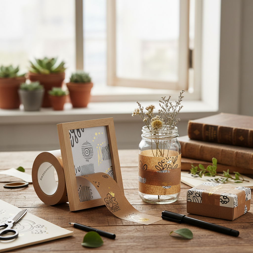 How to Use Writable Kraft Tape for Creative Packaging and DIY Projects