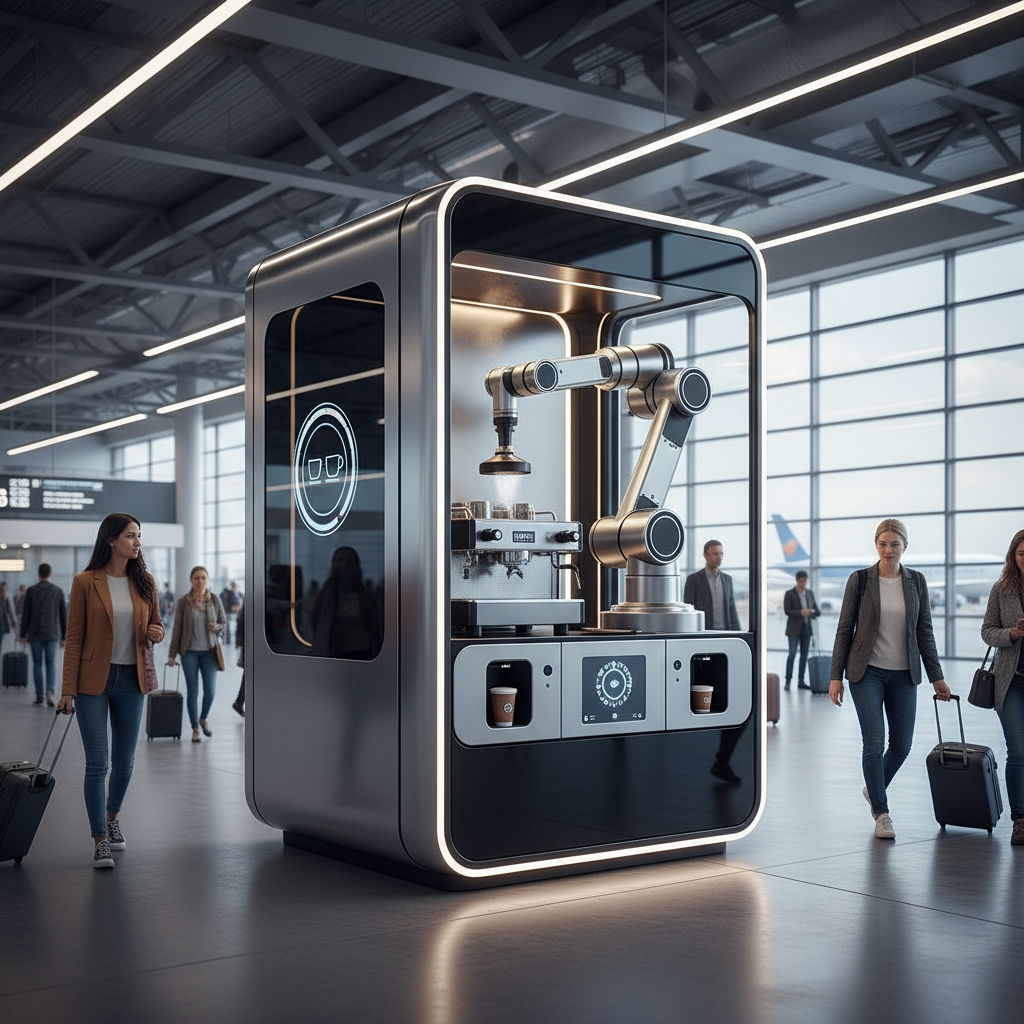 Why Robot Coffee Kiosk is the Future of Automated Coffee Experience
