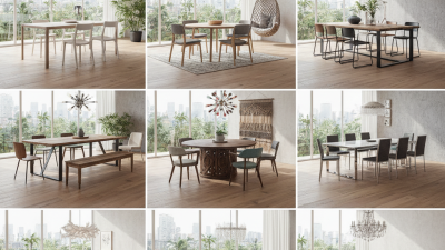 2025 Top 10 Dining Set Styles to Enhance Your Home Decor
