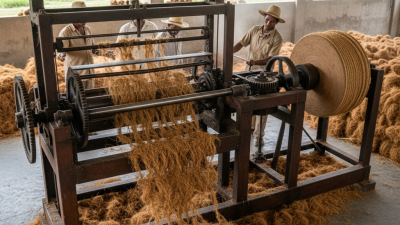 What is a Coir Spinning Machine and How Does It Work for Sustainable Products