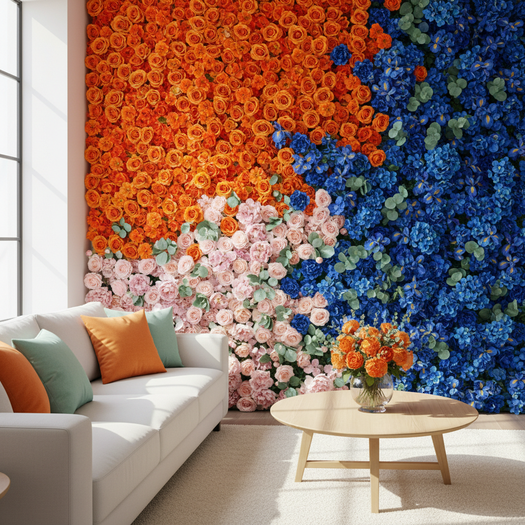 2025 Top 10 Fake Flower Wall Designs for Stunning Home Decor