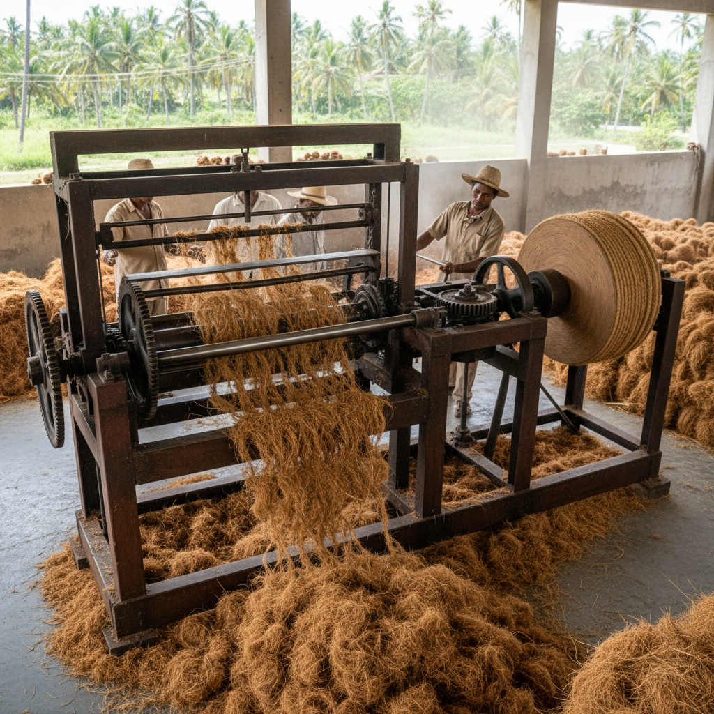 What is a Coir Spinning Machine and How Does It Work for Sustainable Products