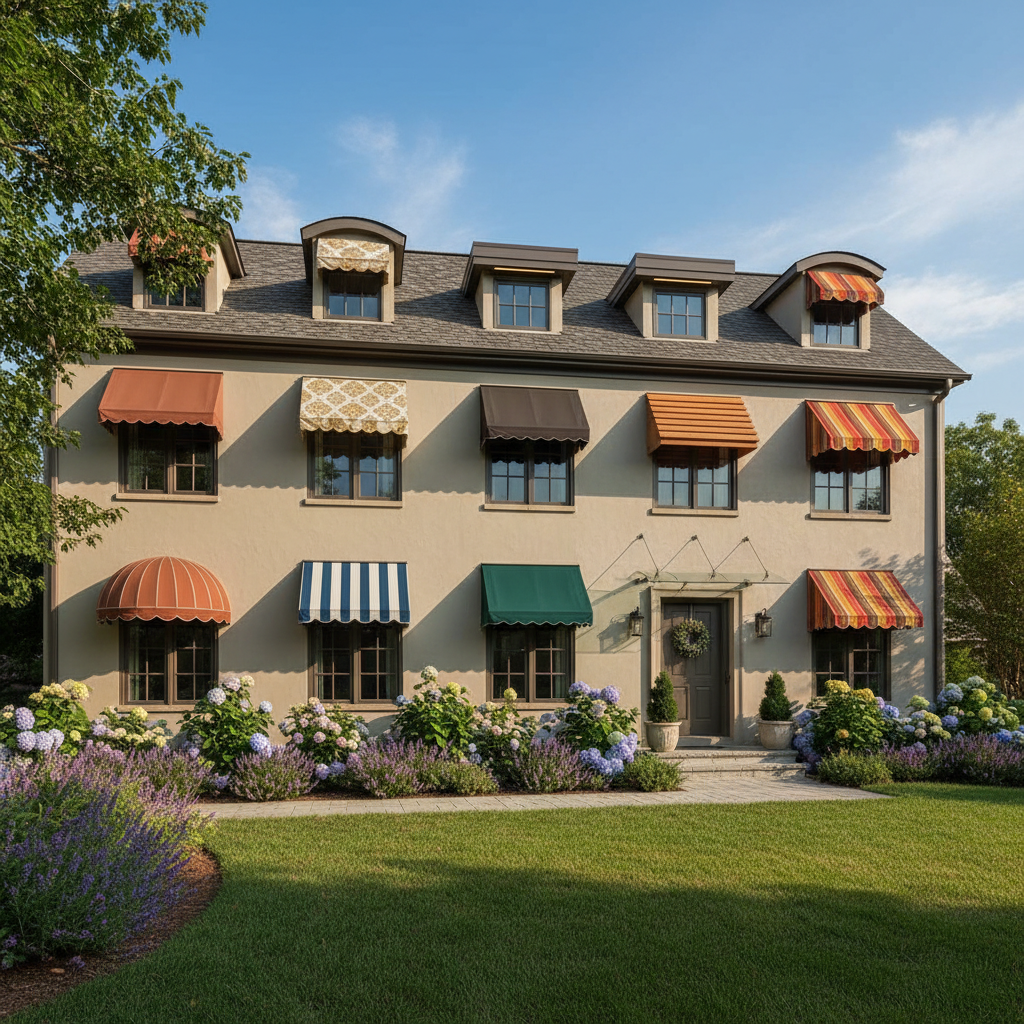 Top 10 Outdoor Window Awnings: Enhance Energy Efficiency by 25% & Curb Appeal