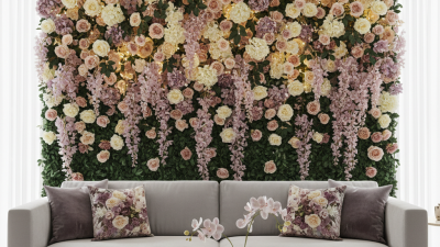 2025 Top 10 Fake Flower Wall Designs for Stunning Home Decor