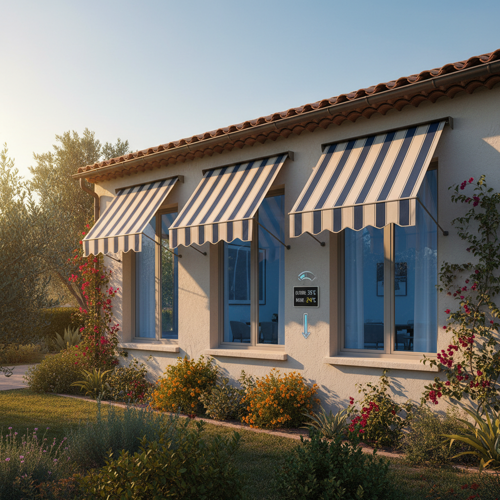 Top 10 Outdoor Window Awnings: Enhance Energy Efficiency by 25% & Curb Appeal
