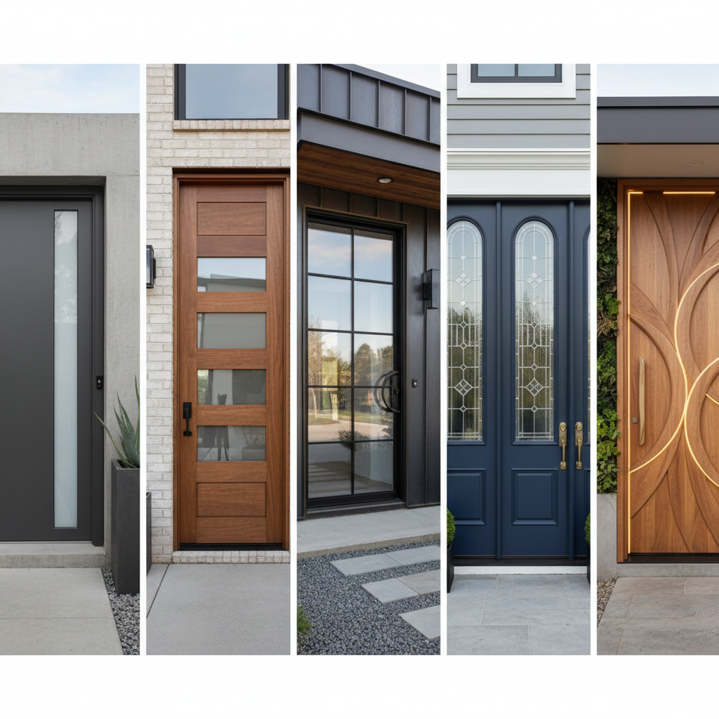 2025 Top 5 Front Entrance Doors to Transform Your Home Style