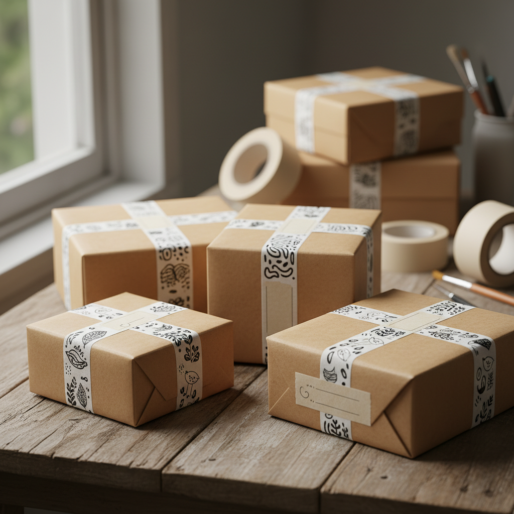 How to Use Writable Kraft Tape for Creative Packaging and DIY Projects