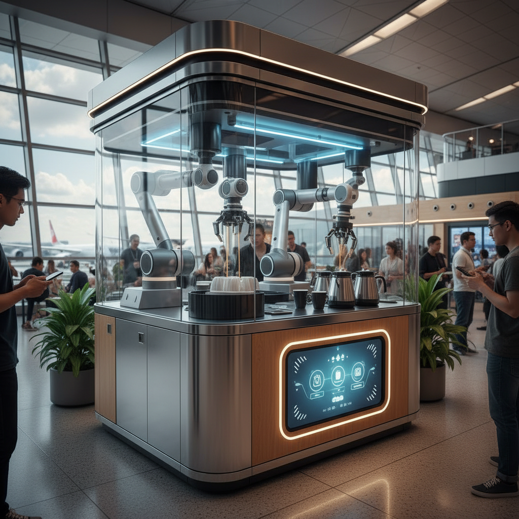 Why Robot Coffee Kiosk is the Future of Automated Coffee Experience