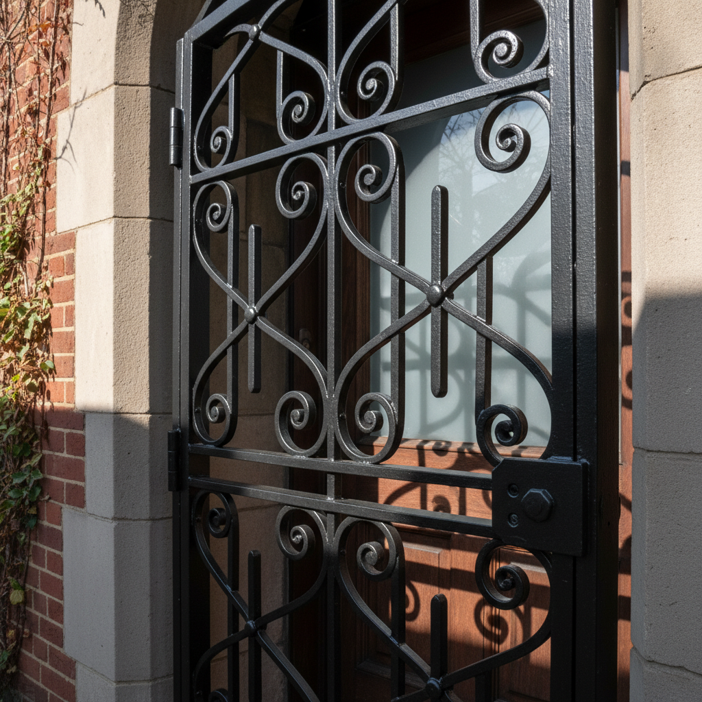 How to Choose the Best Wrought Iron Security Doors for Your Home